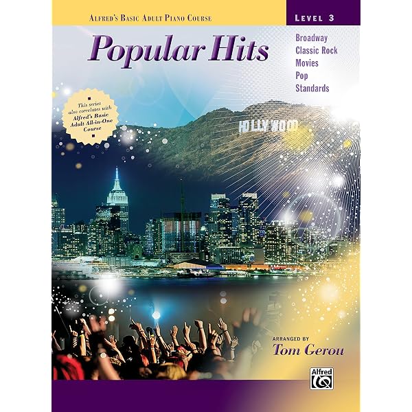 Alfred's Basic Adult Piano Course-Popular Hits, Level 2, Bk 2