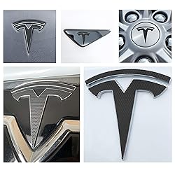Logo Decal Wrap for Tesla Model S, Nosecone, 14-pc