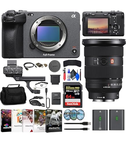 Amazon.com : Sony FX3 Full-Frame Cinema Camera ILME-FX3, Sony FE