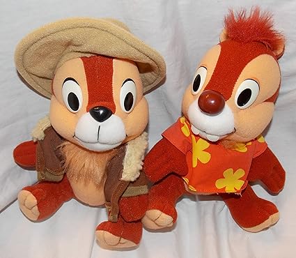 chip and dale stuffed animals