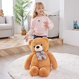 IKASA Giant Teddy Bear 78cm Brown Soft Plush Toy view 4
