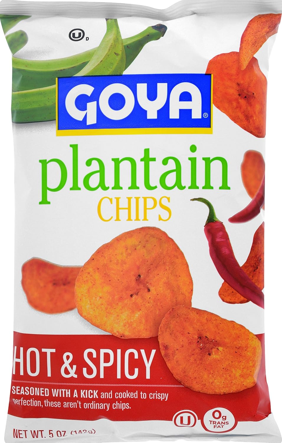 Amazoncom Goya Plantain Chips Hot Spicy 5 Oz - 