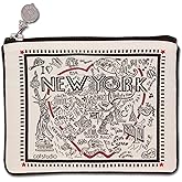 Catstudio B&W New York City Zipper Pouch Purse | Holds Your Phone, Coins, Makeup, Dog Treats, & Tech Tools