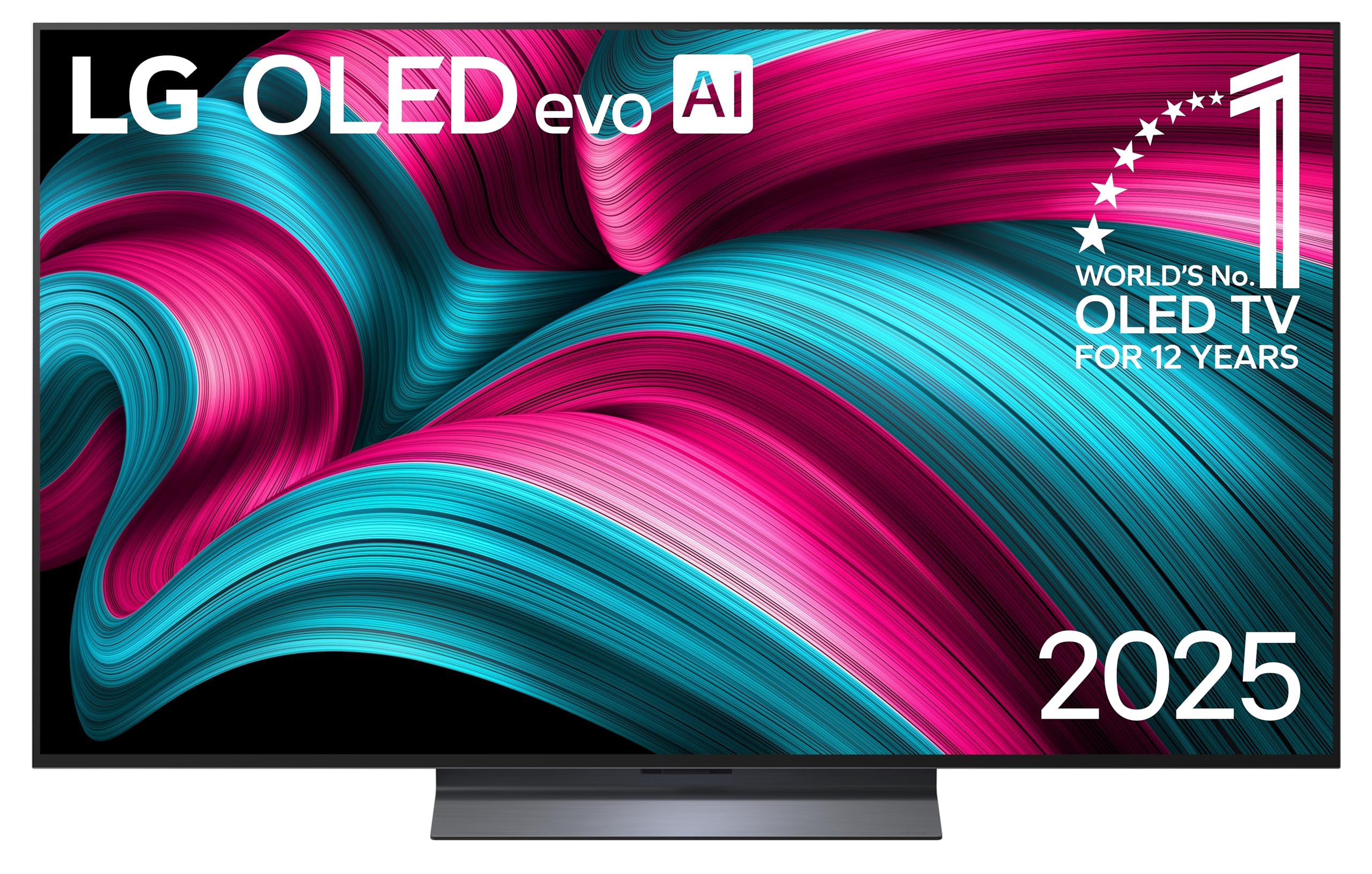 LG OLED55C54LA TV 55 Zoll (139 cm) 4K OLED evo AI TV (α9 Gen8 4K AI Prozessor, webOS 25, 120Hz (VRR bis zu 144Hz)) [Modelljahr 2025] [Energieklasse F]