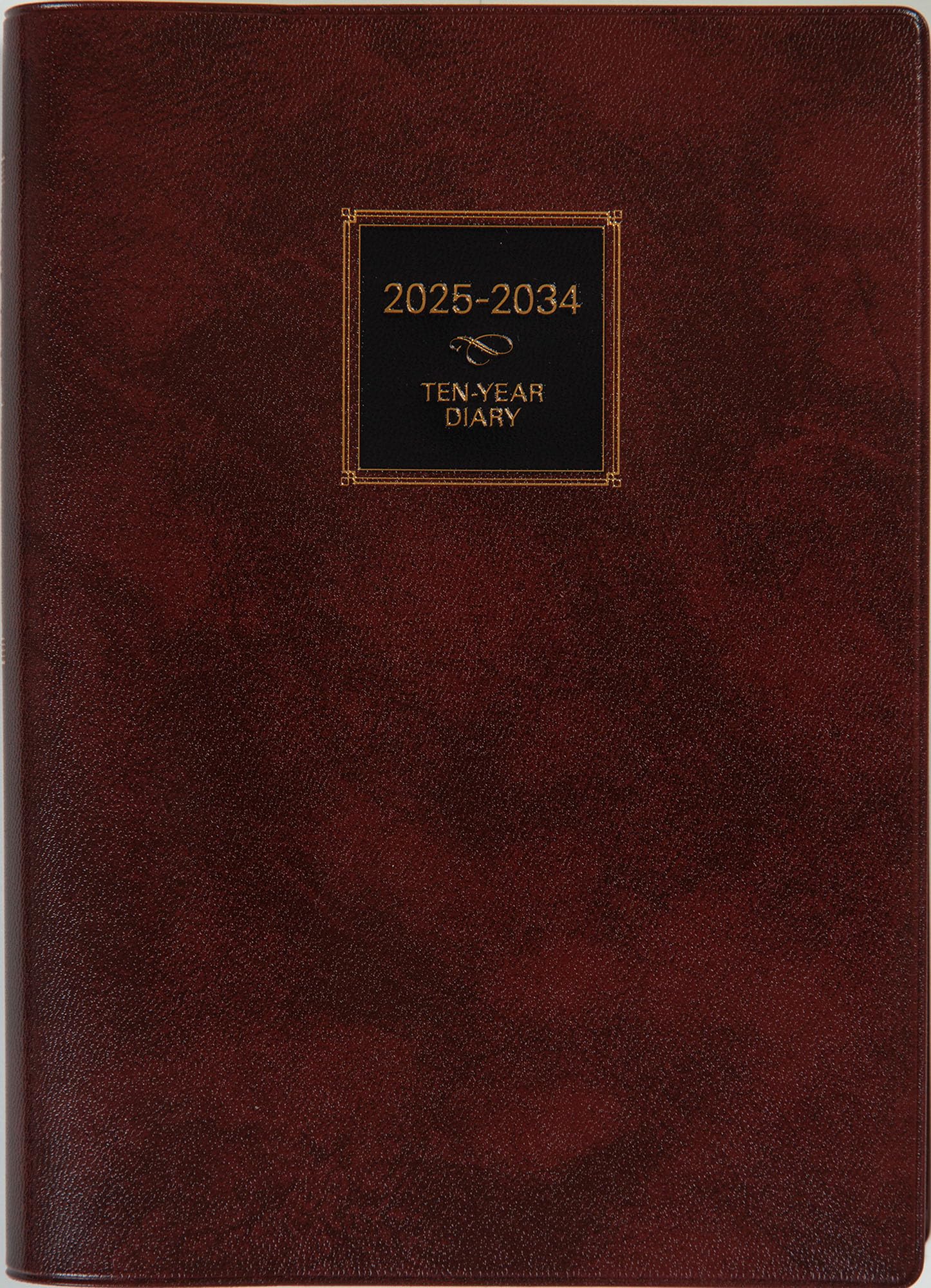 高橋 手帳 2025年 A5 10年卓上日誌 茶 No.68 (2025年 1月始まり)商品画像