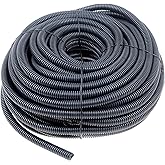 Dorman 86632 3/8 in. x 100 Ft. Black Flex Split Wire Conduit