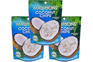 MAUI & SONS Maui&Sons Coconut Chips - 1.4 Oz (3 Bags)