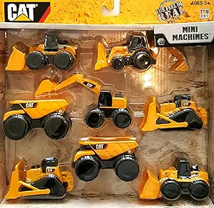 cat mini machines playset