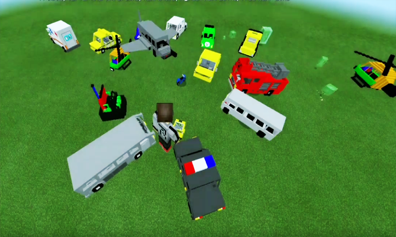 image for Rene Hoover Vehicles Mod for Minecraft PE