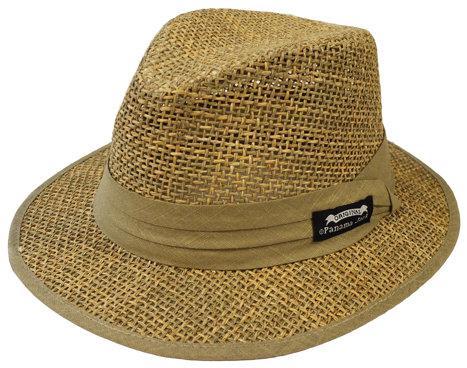 Panama Jack Mens Matte Seagrass Safari 