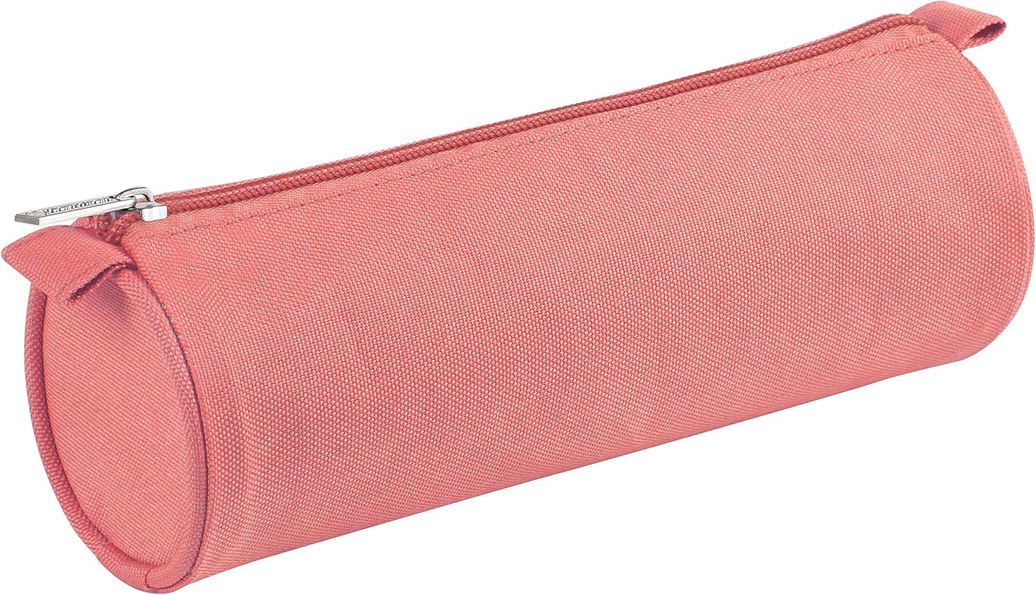 Clairefontaine 8473C, One School Pencil Case Round Basic with Zipper, Dimensions: diameter 7 x 22 cm, Random colours - Image 4