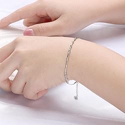 JoycuFF Morse Code Bracelets for Women Funny