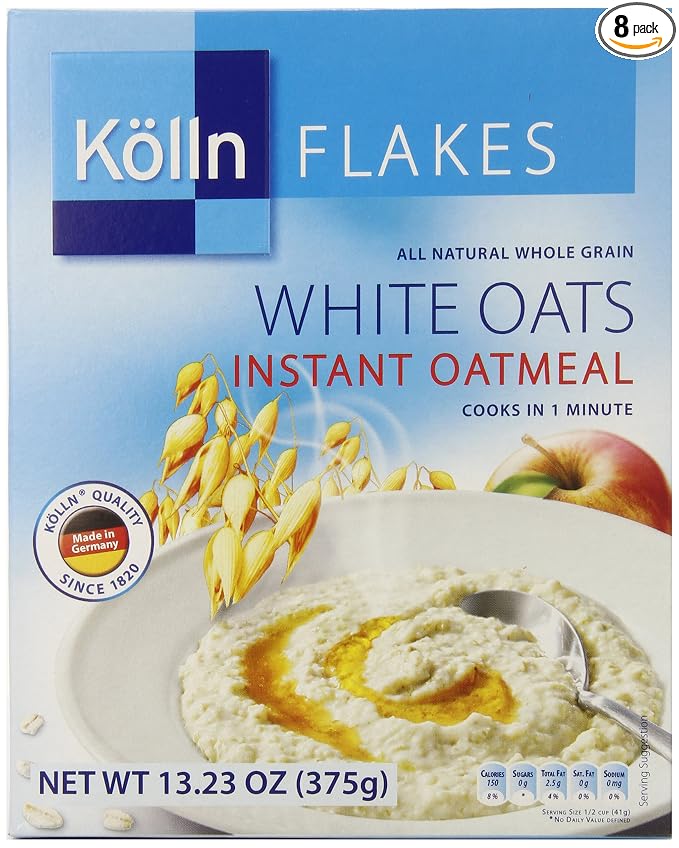 Kolln, whole grain instant oatmeal cereal (855161003021)