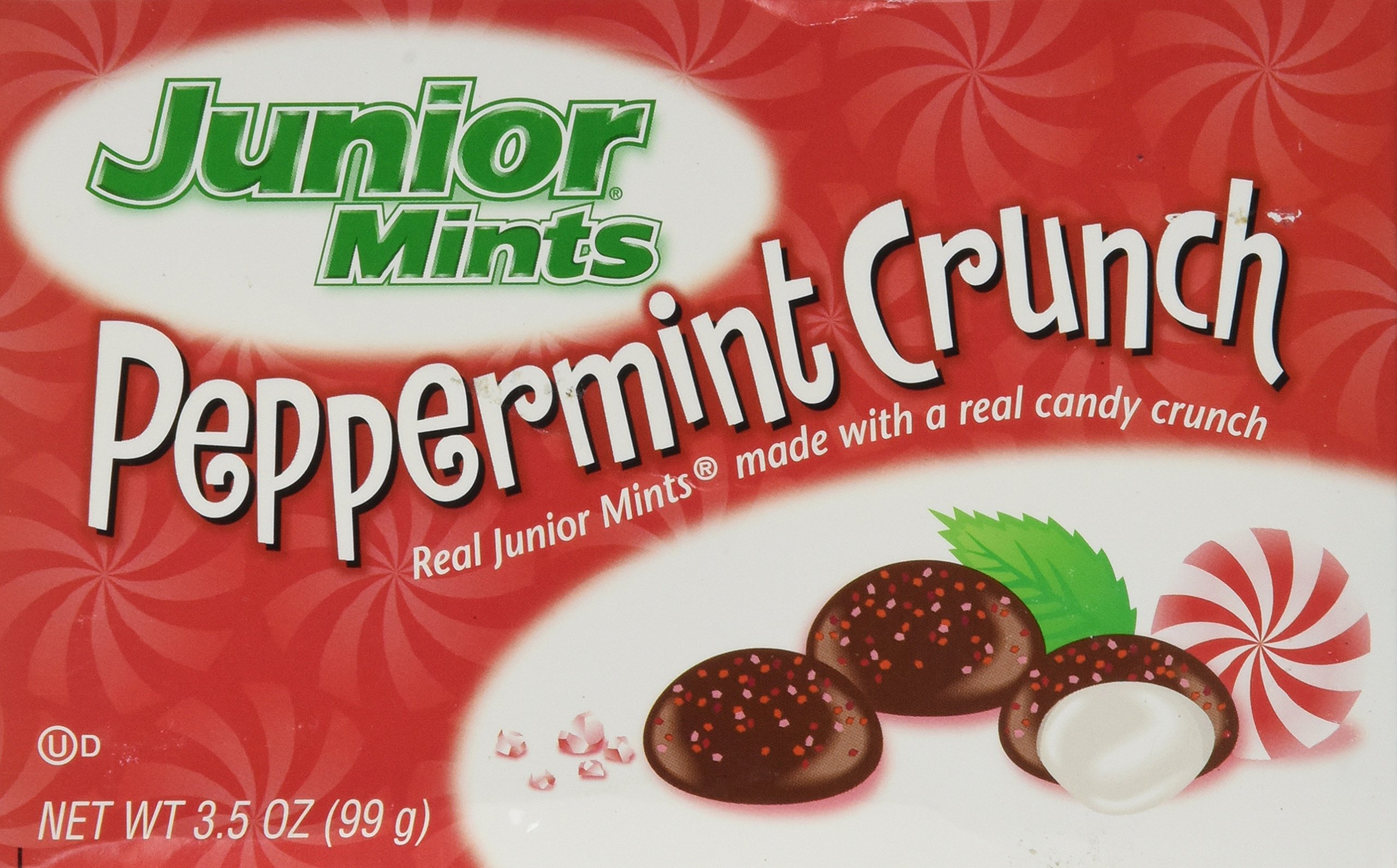 Buy PEPPERMINT CRUNCH 3.5OZ by JUNIOR MINTS MfrPartNo 53965 Online at