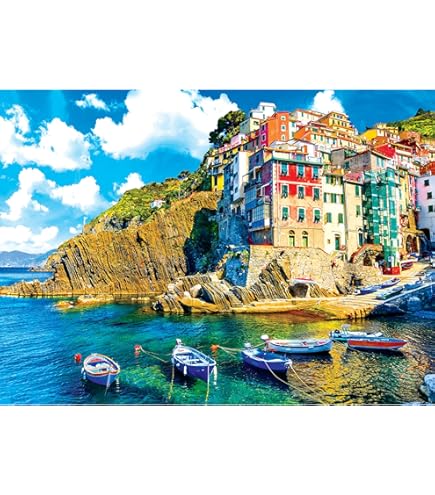 Amazon.com: RoseArt - Kodak Premium - Cinque Terre Riomaggiore