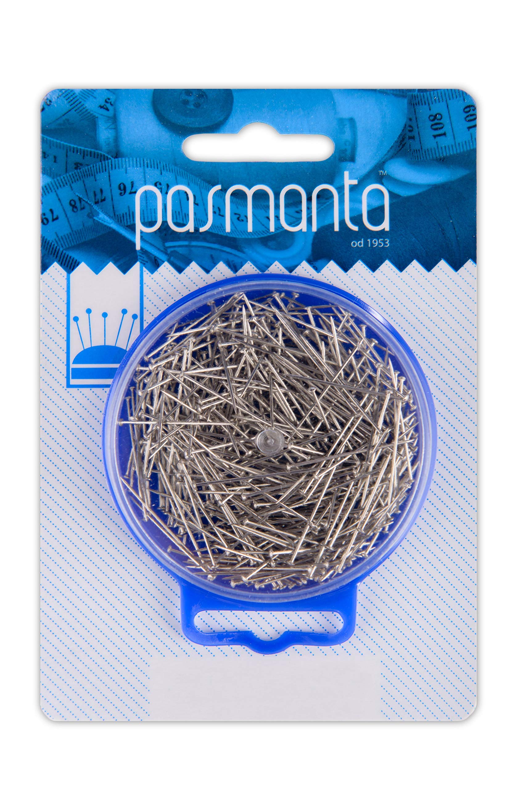 Pasmanta Professional Dressmaker Pins, Straight Classic, In A Case Box, 300 Pieces, Sewing Handcraft Haberdashery Since 1953