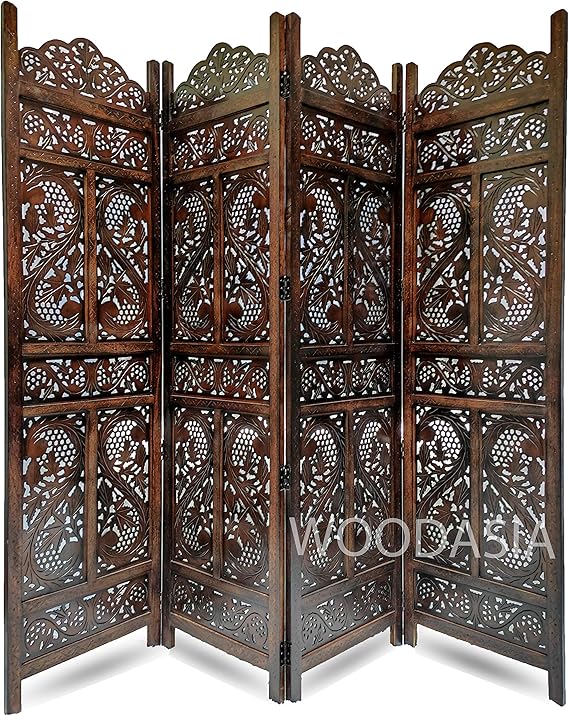 CUSTOMWOOD Panel Wooden Room partition for Living Room & Office