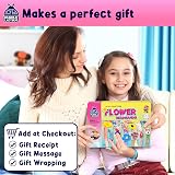 Purple Ladybug Make Your Own Flower Headbands Kit for Kids 6-10 view 3