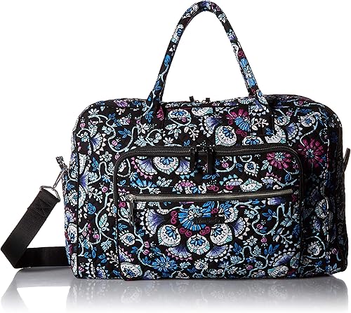 vera bradley lilac medallion weekender