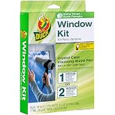 Duck 286218 Extra Large Patio Door Shrink Film Window Insulation kit, 1, Crystal Clear