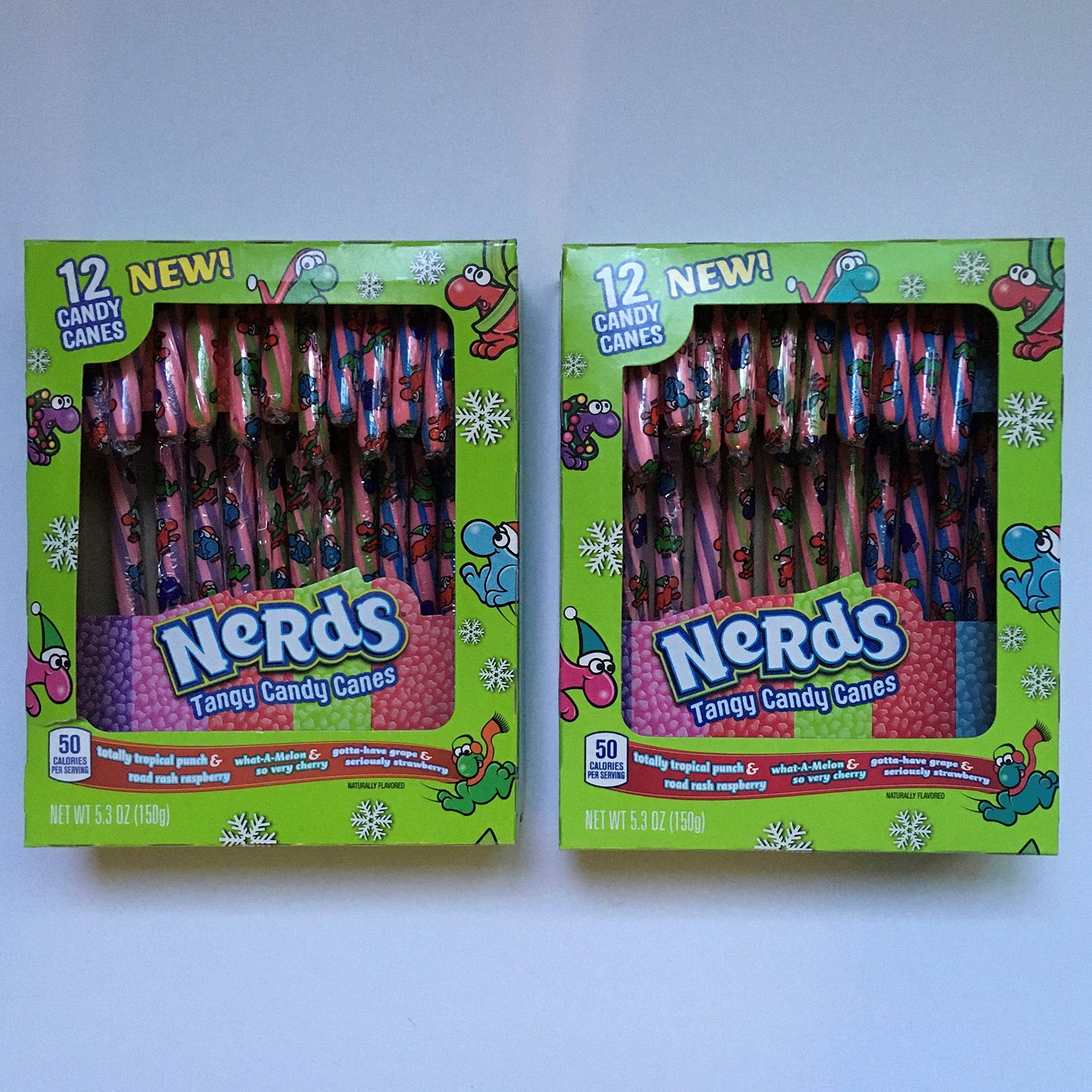 Nerds Candy Canes - 2 Pack