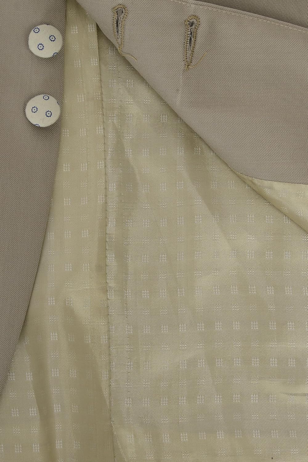 wintage men's wool nehru mandarin blazer