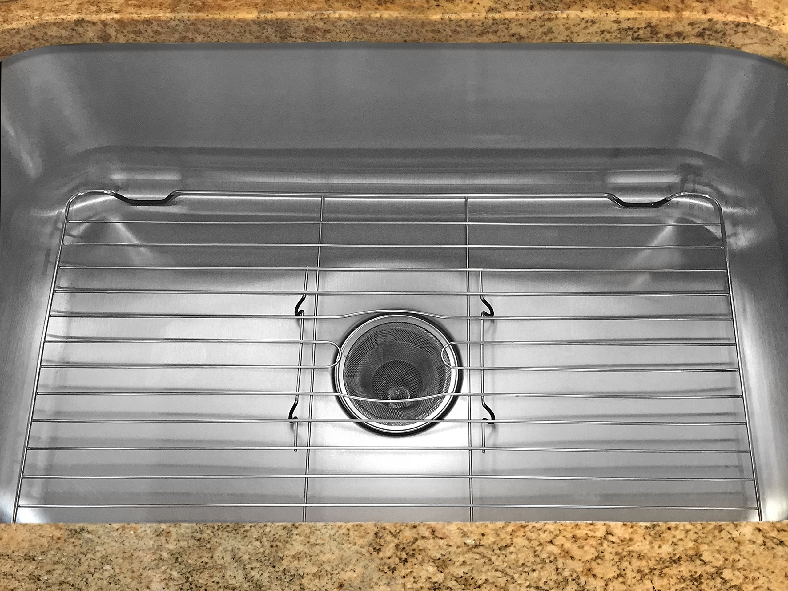 Better Houseware 1424.8 Extra Large Sink Protector, Stainless Steel