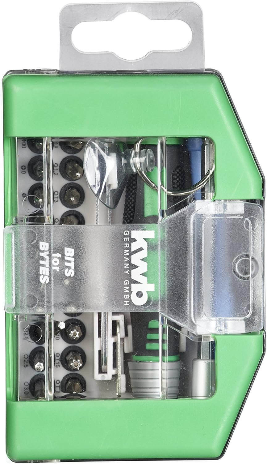 kwb bits for bytes, bit box, 30-TLG incl. Bits, quick-change bit holder, plastic lever tool - Image 4