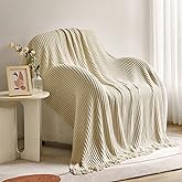 Blagic Knitted Throw Blanket for Couch,Soft Farmhouse Throw Blanket with Tassels,Home Decorative Lightweight Throw Blankets,Camel Throws for Bed/Chair/Sofa, 50" W x 60" L