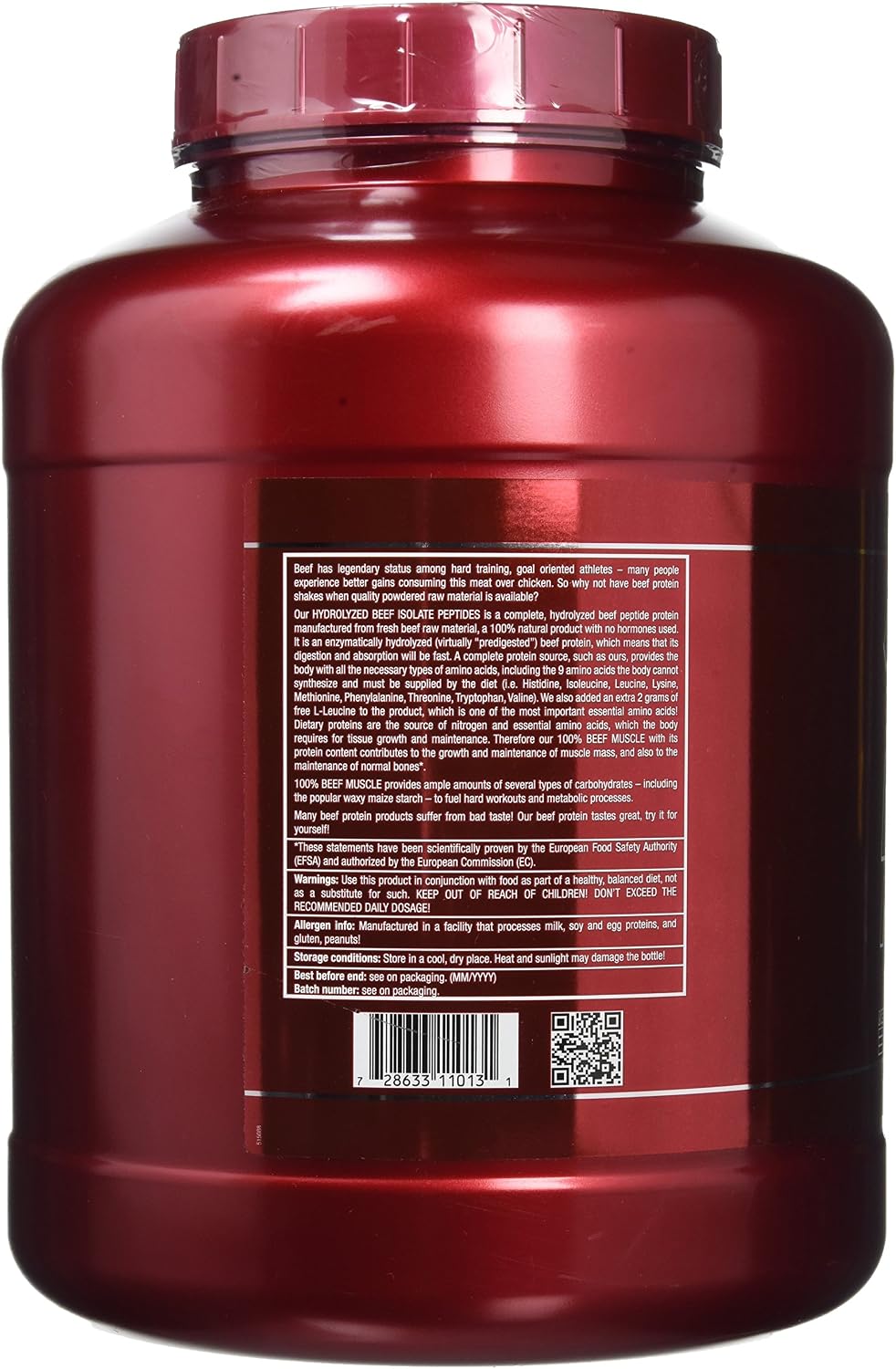 100% Beef Muscle 3180g Rich Chocolate - Image 3