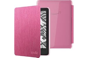 Clear back case for Kindle Paperwhite (2024 Release) and Kindle Colorsoft - Fabric