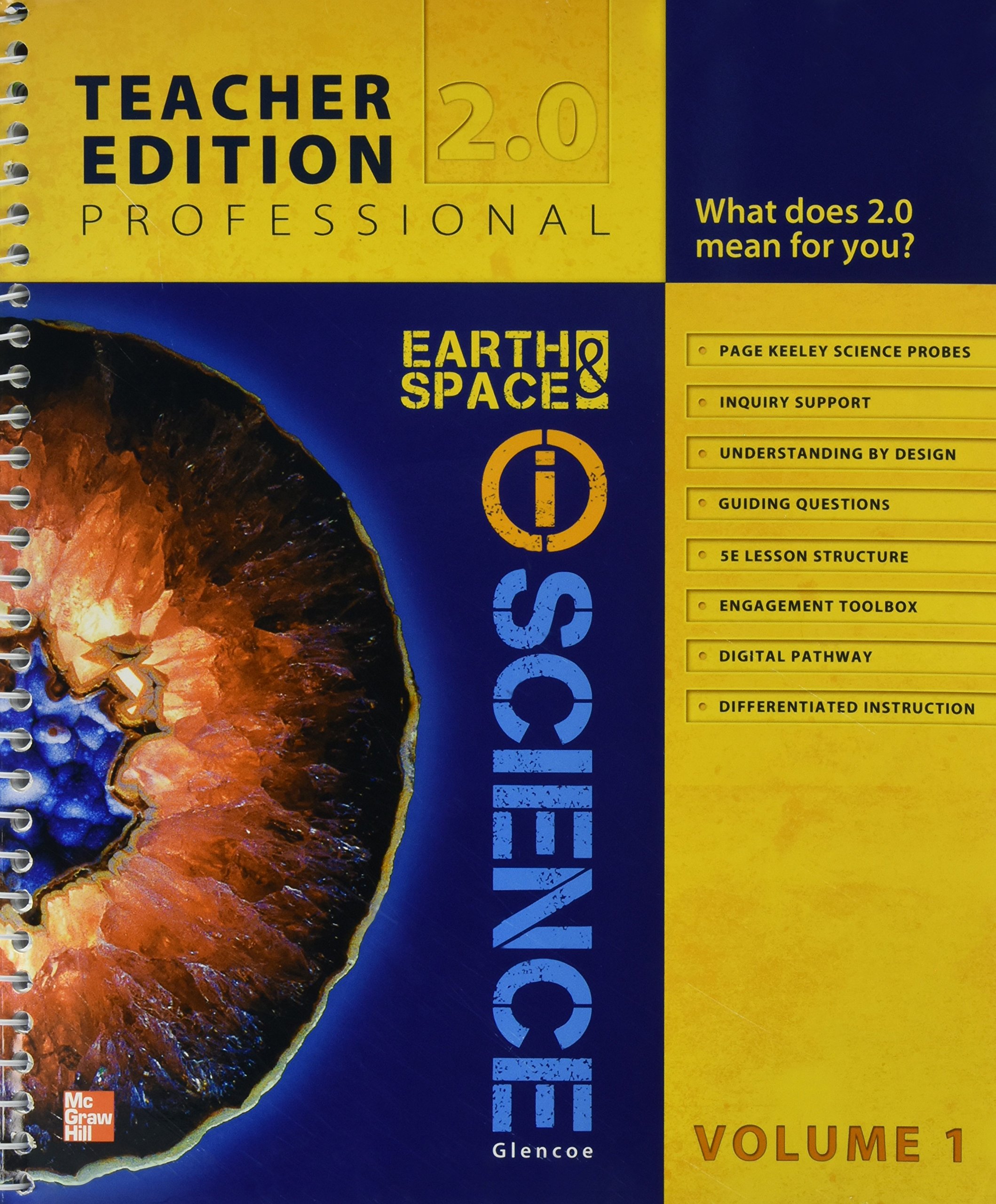 Glencoe Earth & Space iScience, Grade 6, Vol. 1, Teacher Edition Paperback  – 2012
