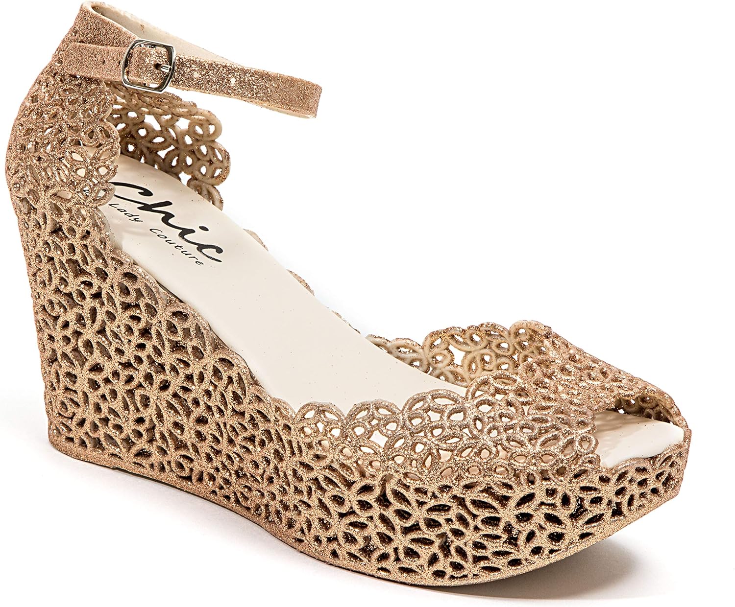 glitter jelly platforms