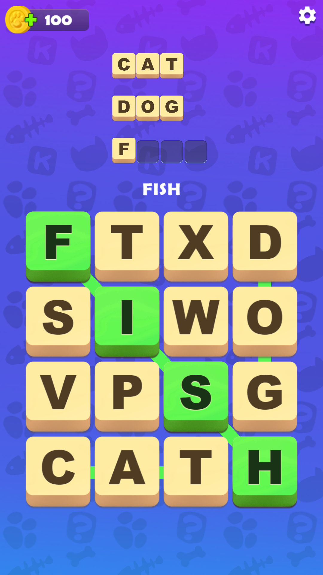 Kitty Scramble Word Finding Game Amazon.es Appstore para Android