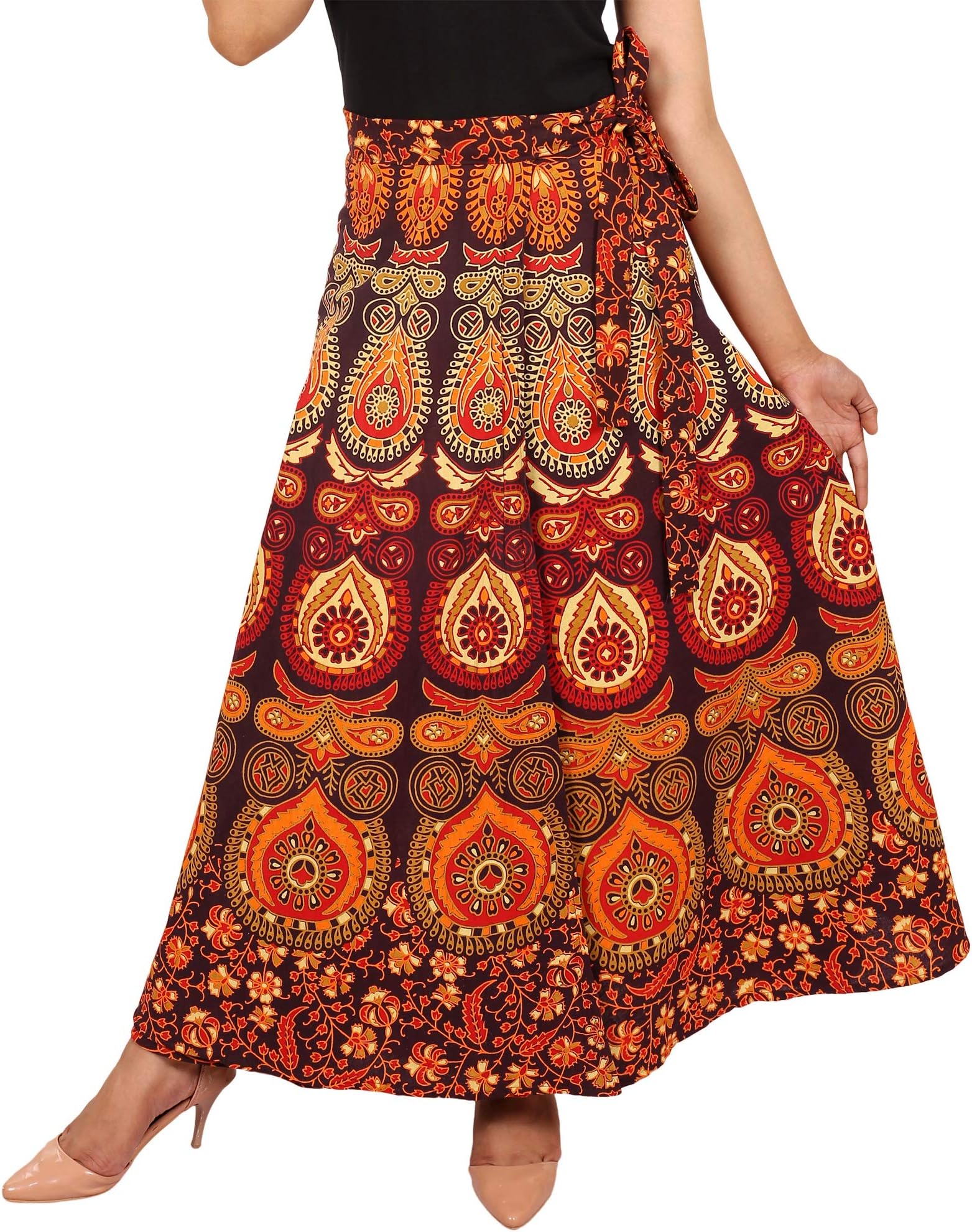 Jaipuri Fashionista Women's Cotton Skirt Bottom