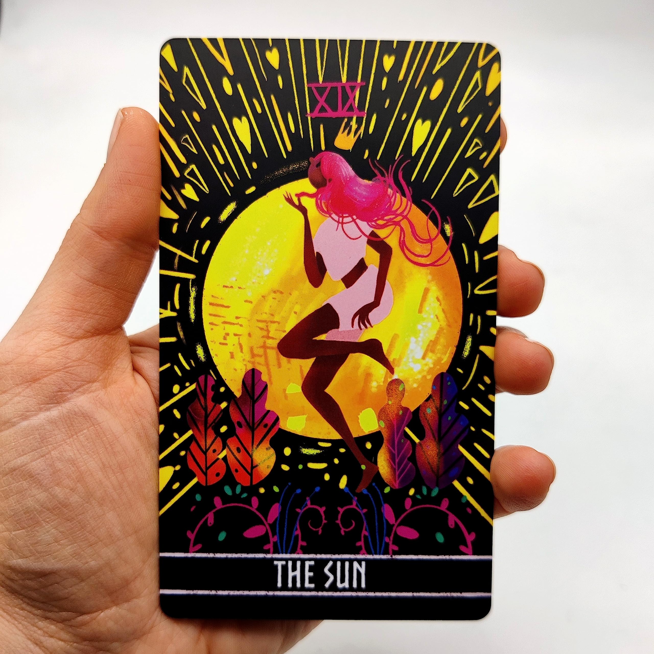 Fairy Tale Tarot Deck with Guidebook – 78-Card Set with Major & Minor Arcana, Floral Design, Ideal for Beginners