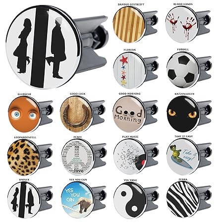 Sanilo Waschbeckenstöpsel Unisex, viele schöne Waschbeckenstöpsel zur Auswahl, hochwertige Qualität ?????