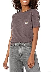 Carhartt Womens Loose Fit Heavyweight Short-sleeve