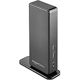 Amazon Basics USB 3.0 Universal Laptop Dual Monitor Docking Station