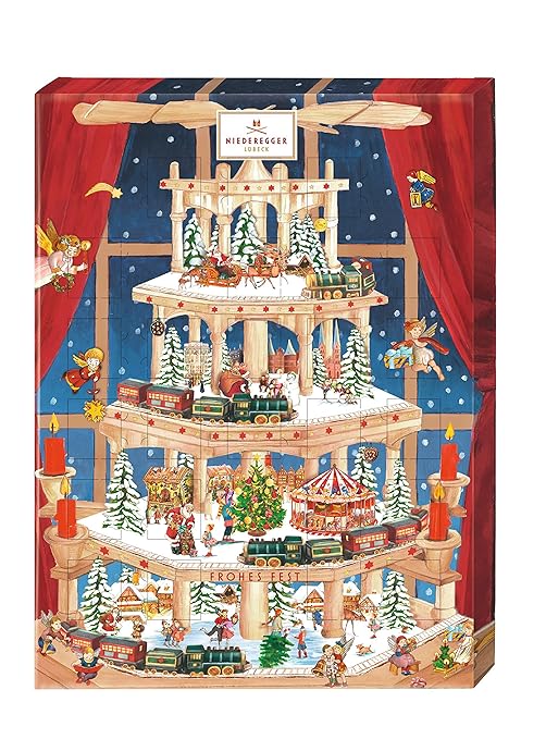 Niederegger Advent Calendar Pyramid 500g Amazon co uk Grocery Niederegger Advent Calendar Pyramid 500g Amazon co uk Grocery