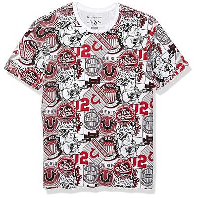 Buy Men's True Religion Patch Print T-Shirt at Ubuy Kuwait