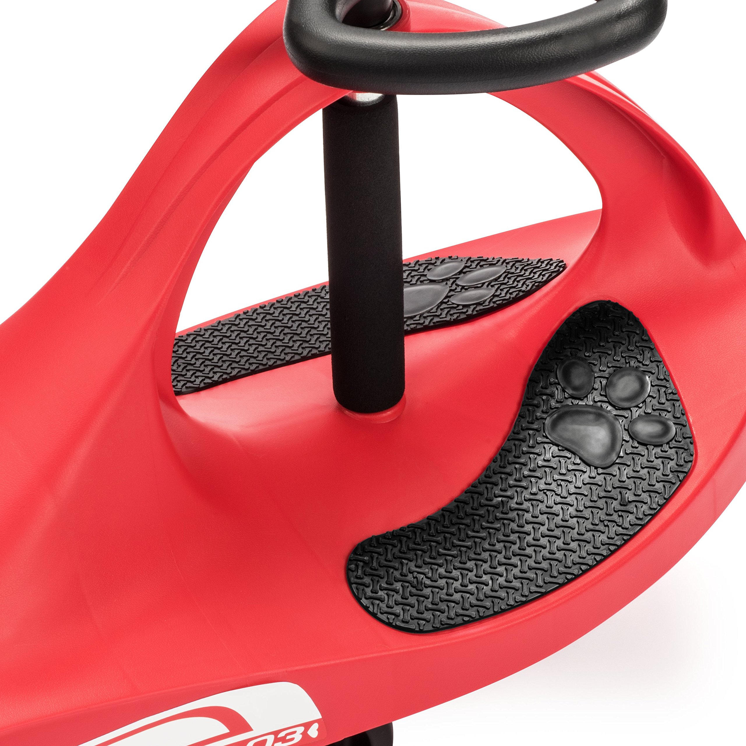 PAW Patrol - The Original PlasmaCar by PlaSmart Inc. - Marshall – Red, Ride On Toy, Ages 3 yrs and up, No batteries, gears, or pedals, Twist, turn, wiggle for endless fun