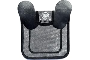 DOWN UNDER OUTDOORS Chicken Saddle with Adjustable Straps for Medium and Large Hens, Chicken Apron, Poultry Saver, Pet Supplies, Including Shoulder Cover (Grey Mesh)