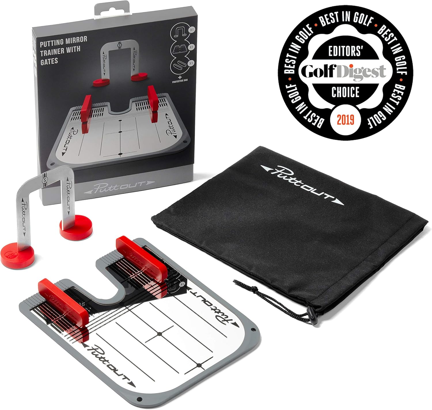 PuttOut Putting Mirror Trainer and Alignment Gate : Sports & Outdoors