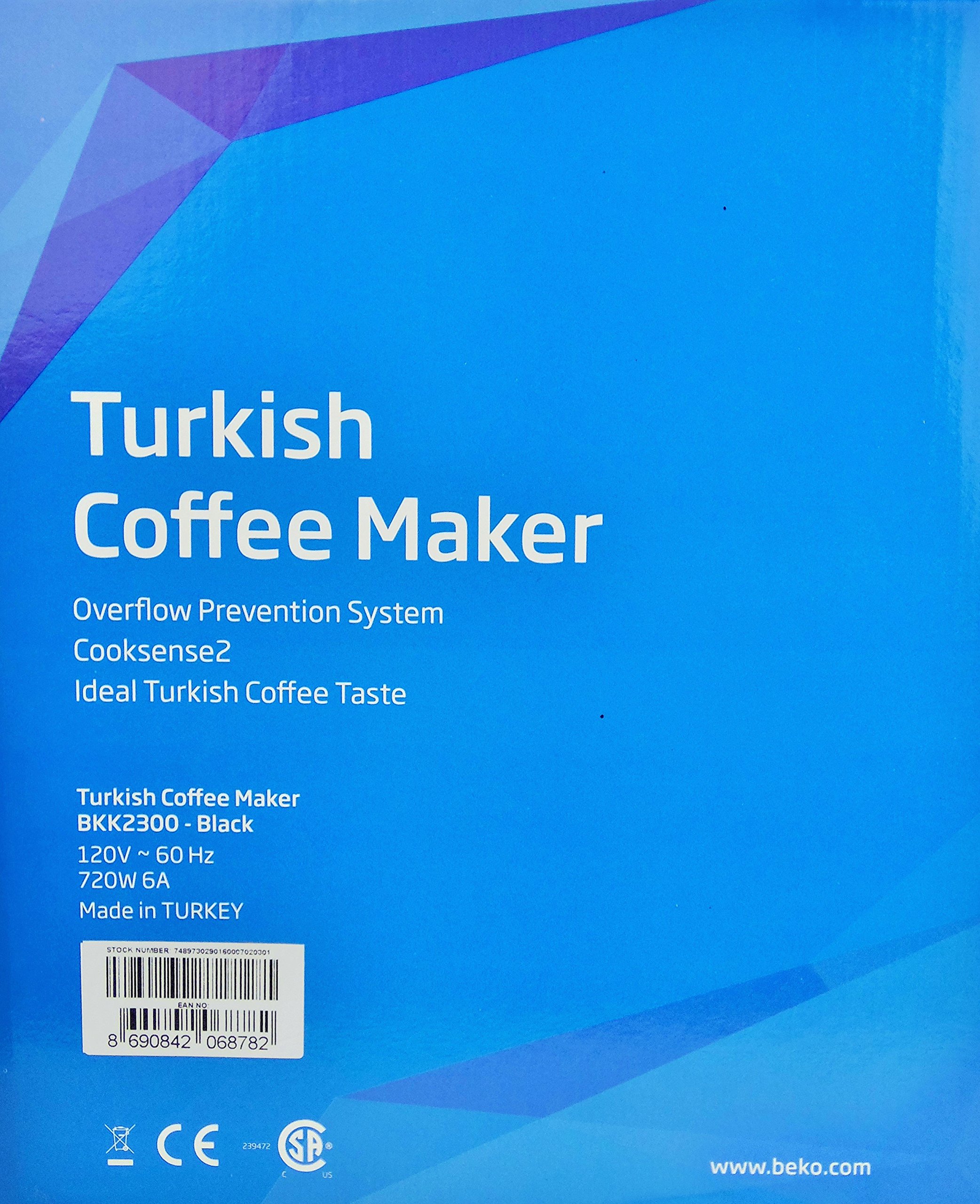 Beko Turkish Coffee Maker Makes 1 to 3 Cups(120 Volt) Buy Online in Bahrain. Kitchen