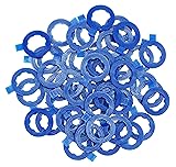 Dsnaduo 50 PCS Nylon Rib Drain Plug Gasket, Fits