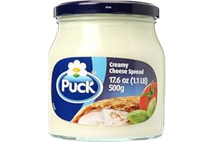 Puck Pure and Natural Cheese Cream Spread, 500 Gram (Packaging May Vary)