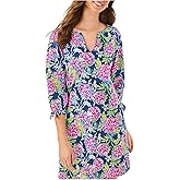 Lilly Pulitzer Womens Cath 3/4 Sleeve Dress