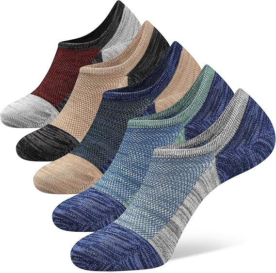 Amazon Closemate 靴下 メンズ フットカバー 浅履き口 ソックス ショートソックス くるぶしソックス スニーカーソックス 滑り止め 5足入り 男女兼用 脱げない 防臭吸汗 通気抜群 破れにくい フットカバー スニーカーソックス 通販