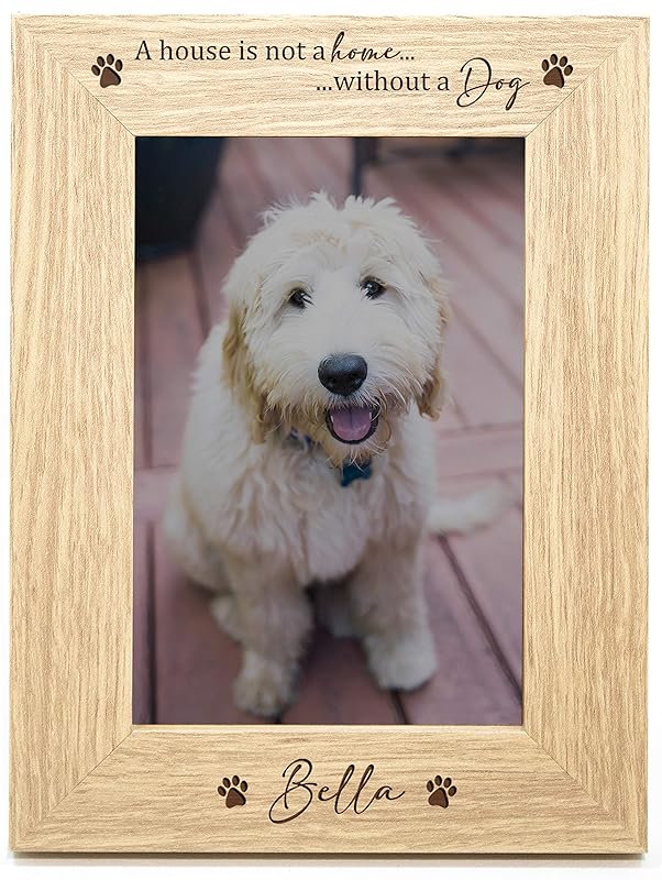 Personalised Dog Photo Frame Amazon.co.uk Handmade